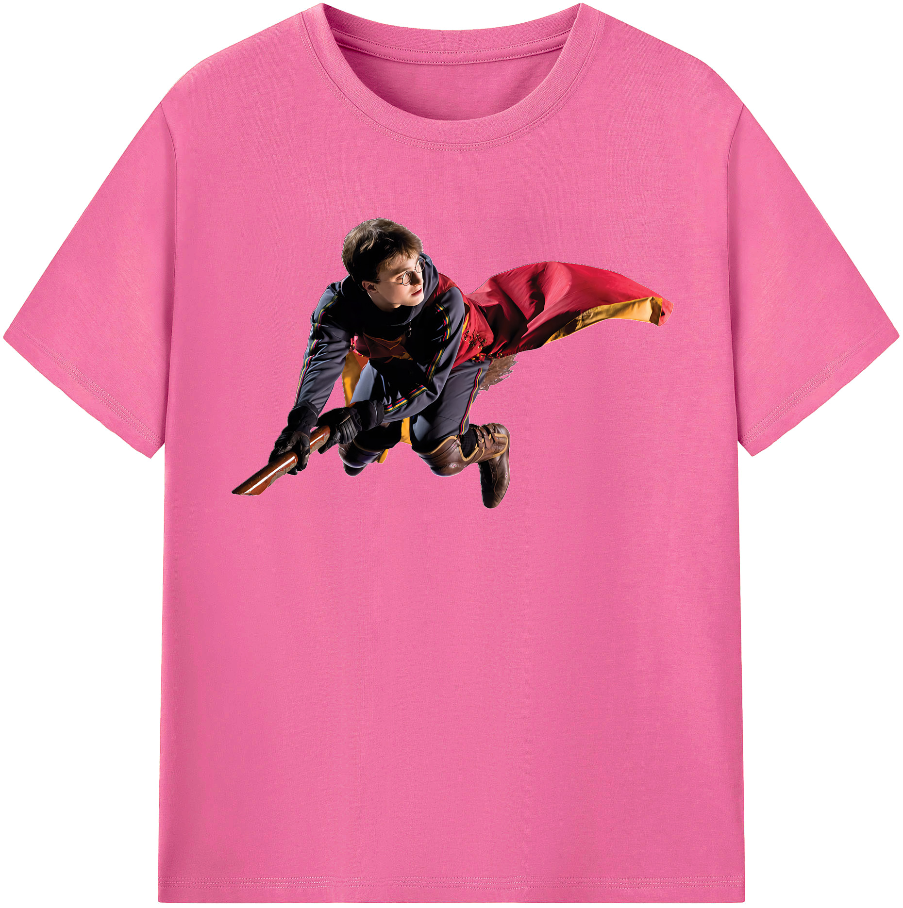 （画像用） Harry Potter ハリー・ポッターシリーズ レディースカジュアルプリントTシャツ（綿100％）
